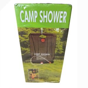 Solar Heating Camp Shower 5 Gallon 20L Portable Outdoor Camping Bag PVC